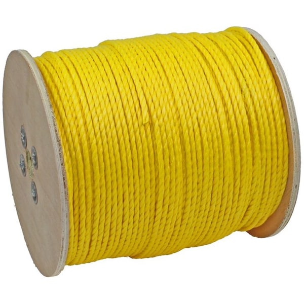 1/4 in X 1200Ft Twisted Polypropylene Rope